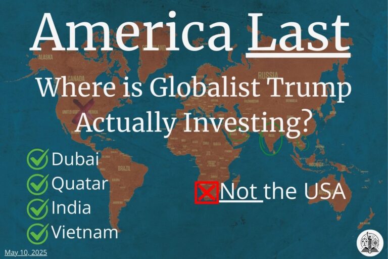 Trump: The Globalist Investor with America Last